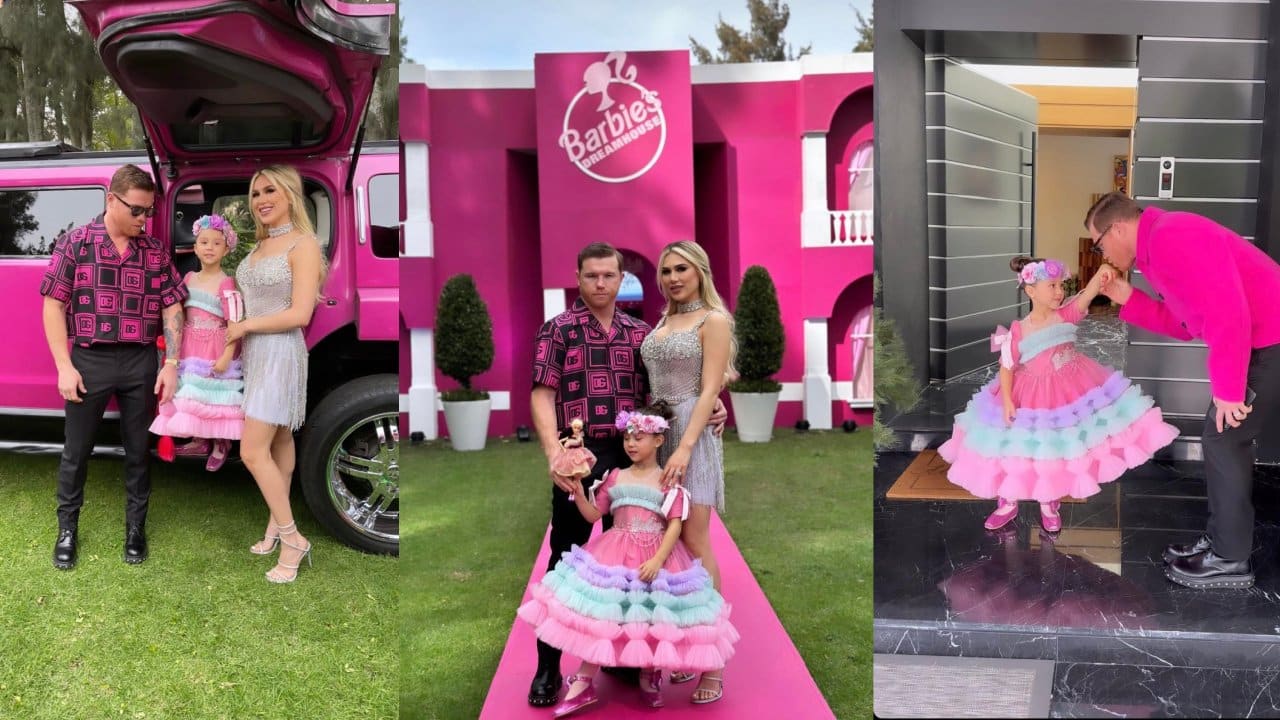 La fiesta de la hija menor del Canelo