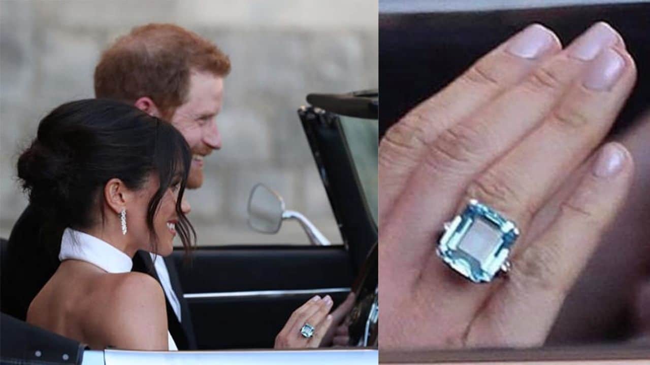 anillo princesa diana meghan markle