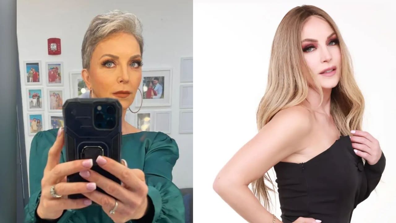 Laura Flores se quitó la peluca en televisión 