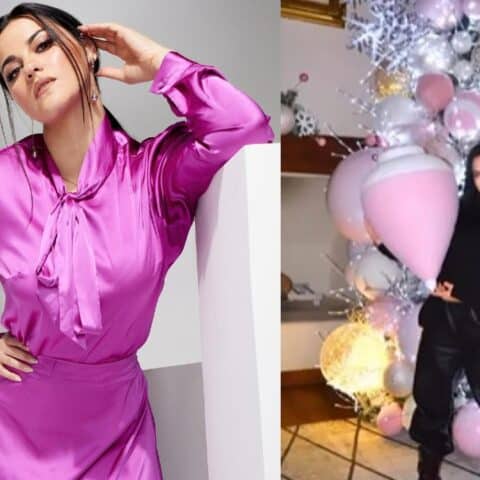 Maite Perroni divide opiniones con su árbol de Navidad