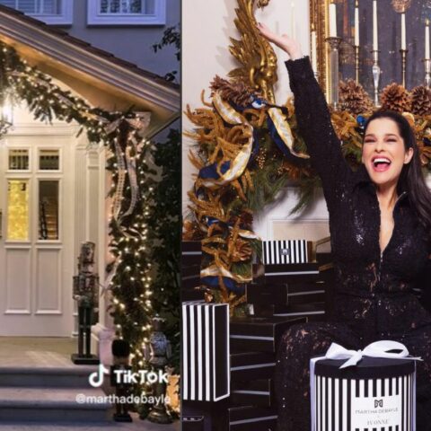 Decoración navideña Martha Debayle