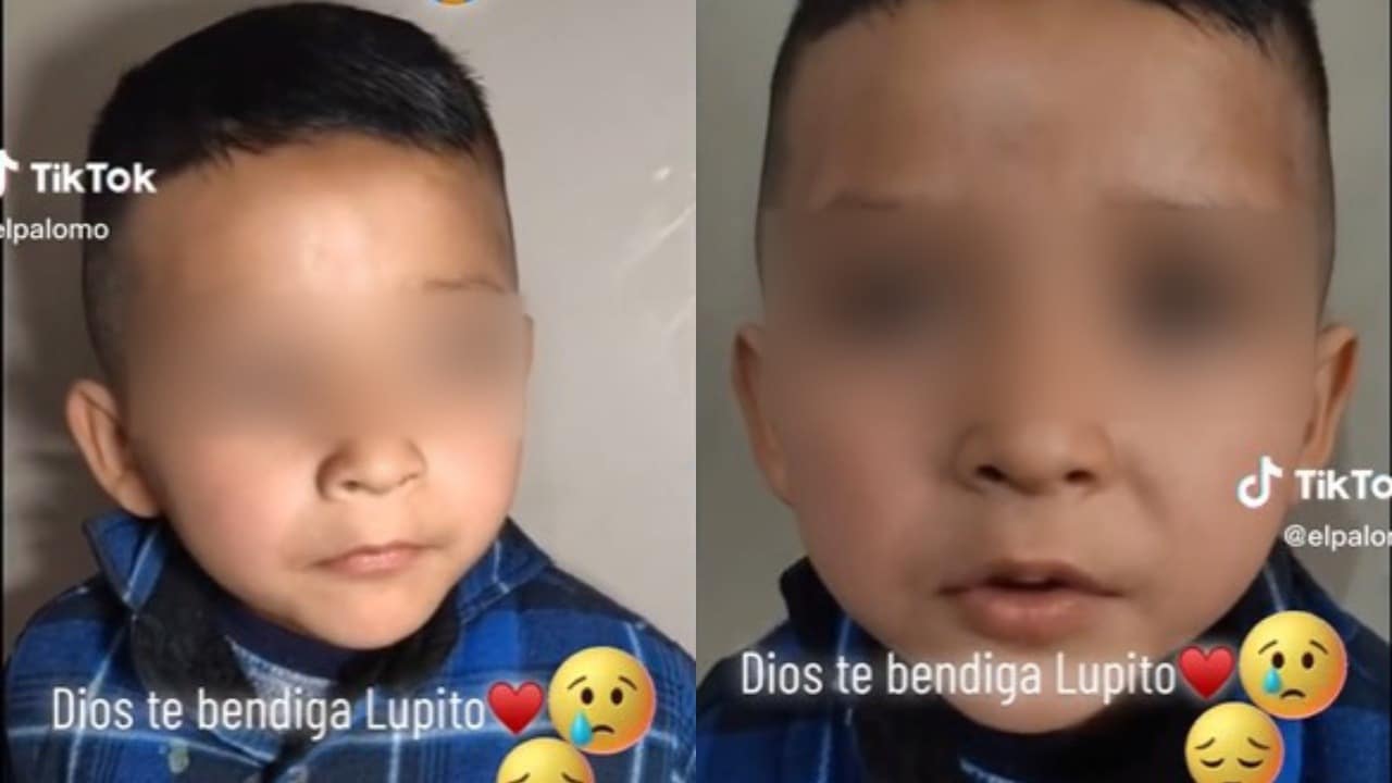 Niño ruega a su papá verlo en Navidad