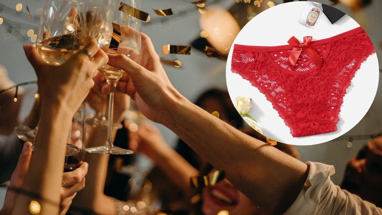 usar ropa interior roja para recibir el Año Nuevo
