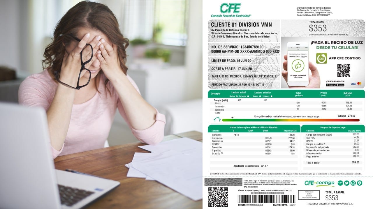 Qué pasa si no pago los recibos de luz