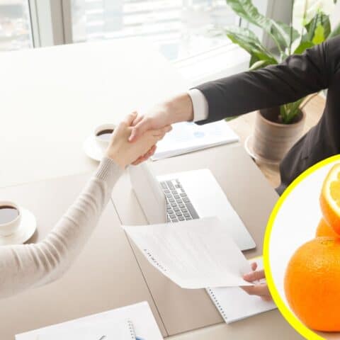 Ritual con naranja para el trabajo