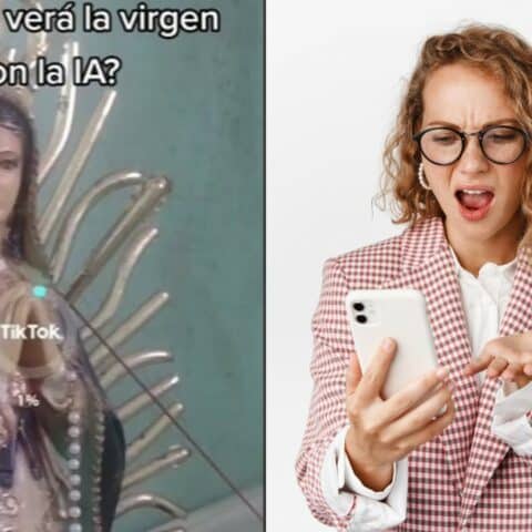 Virgen de Guadalupe en personaje de animé