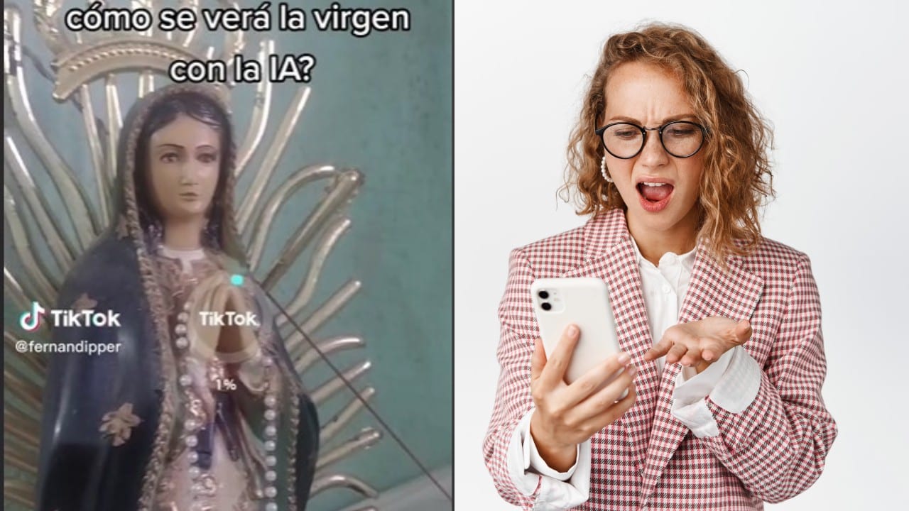 Virgen de Guadalupe en personaje de animé