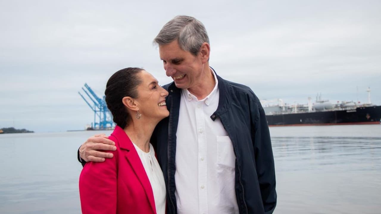 Vestido de novia de Claudia Sheinbaum