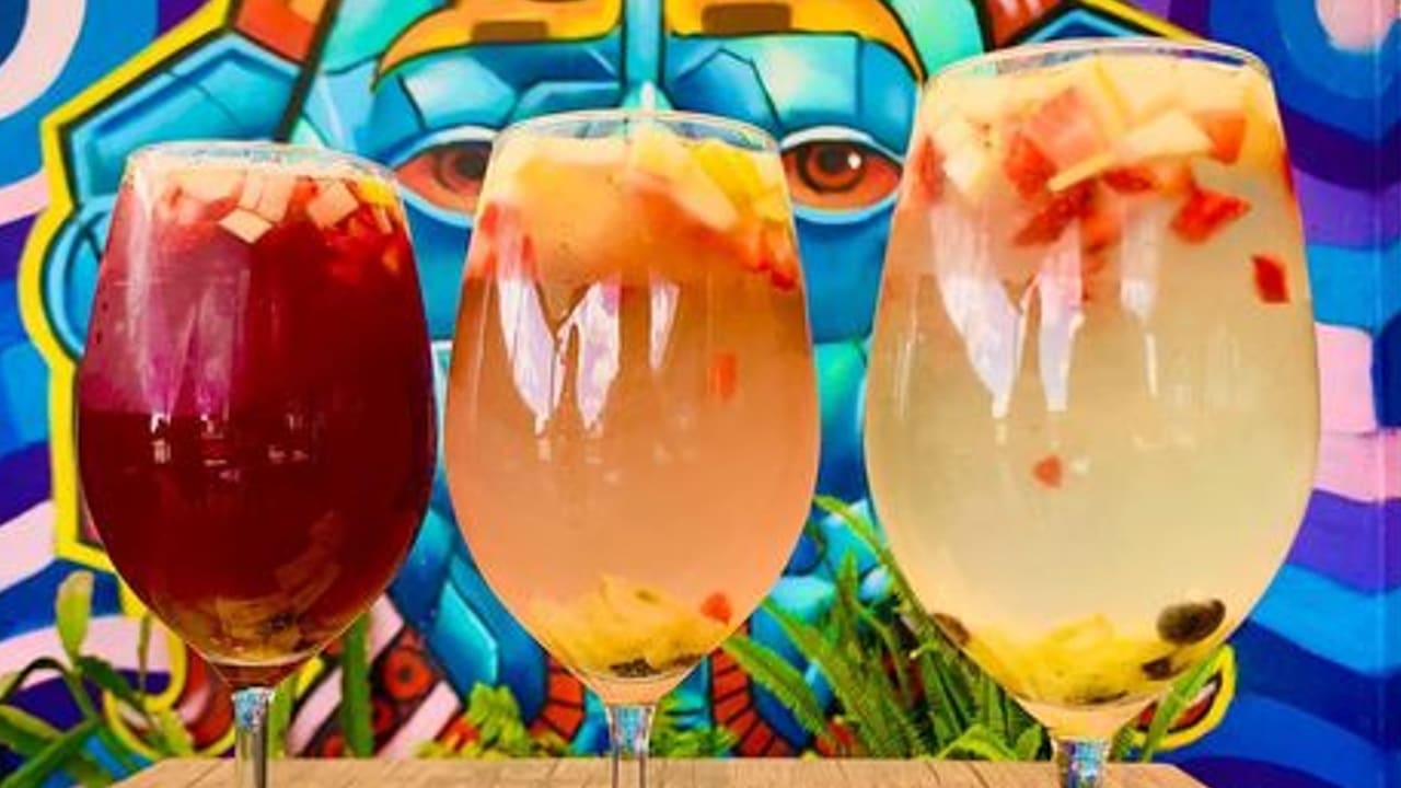 clericot con vino blanco