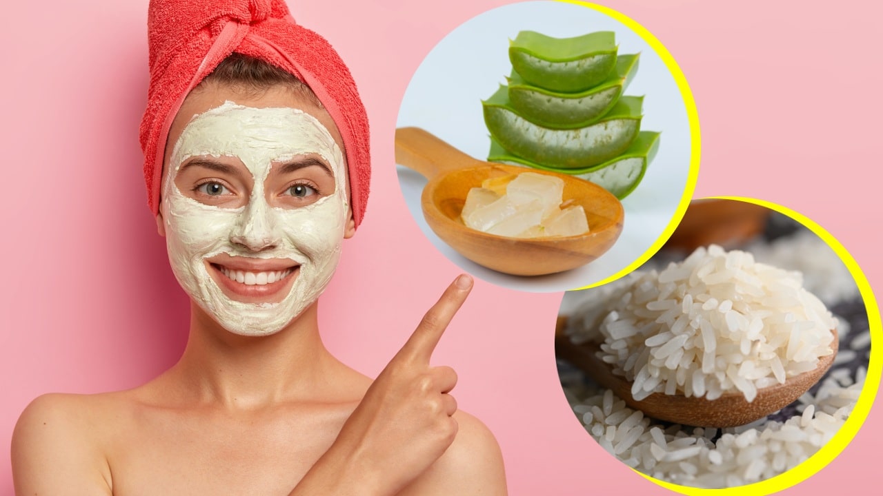 crema casera de sábila y arroz