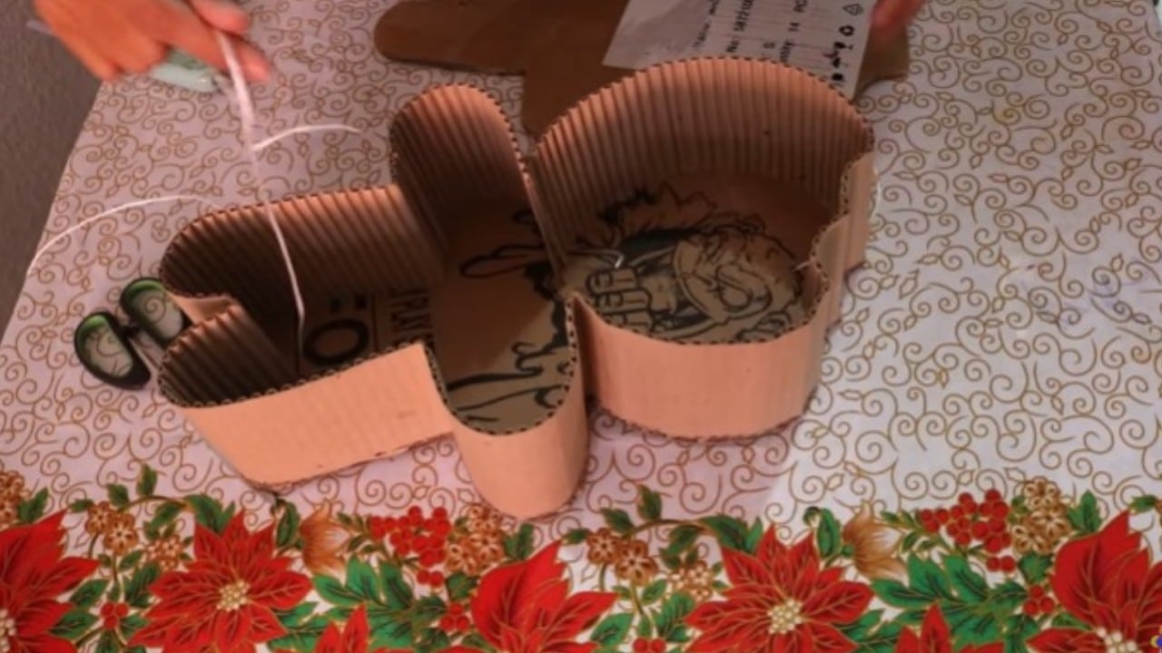 mini piñatas de galletas de jengibre