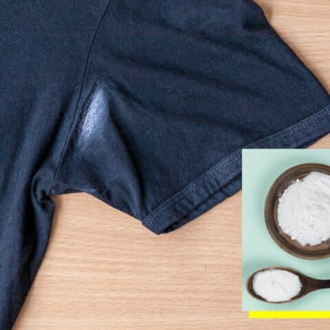 Cómo quitar manchas de desodorante de la ropa
