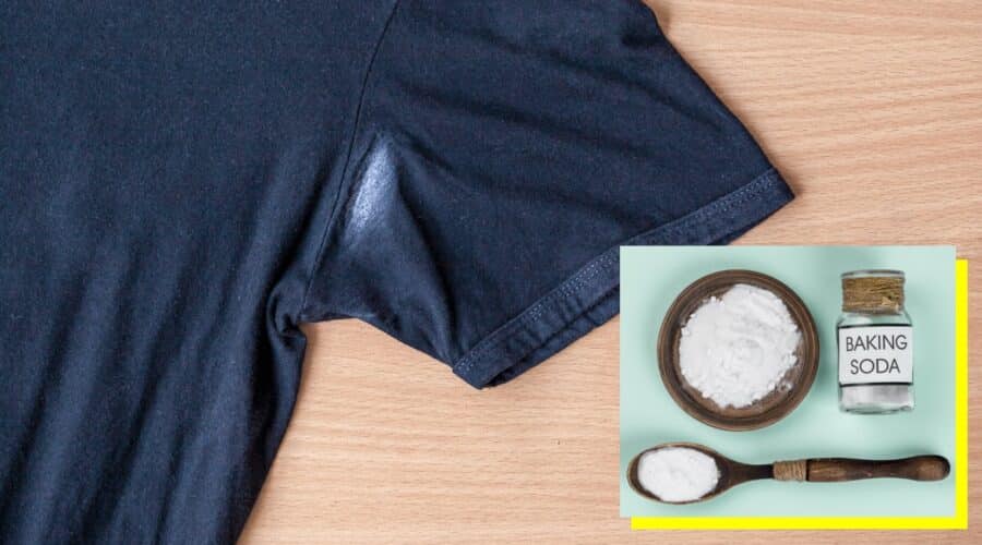 Cómo quitar manchas de desodorante de la ropa