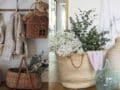 Cómo lavar cestos y muebles de mimbre, bambú o ratán