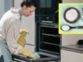 Cómo limpiar la puerta del horno con bicarbonato