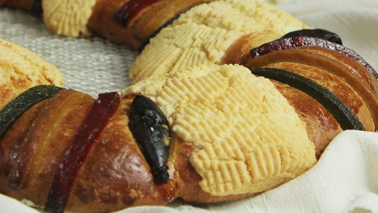rosca de reyes con acitrón