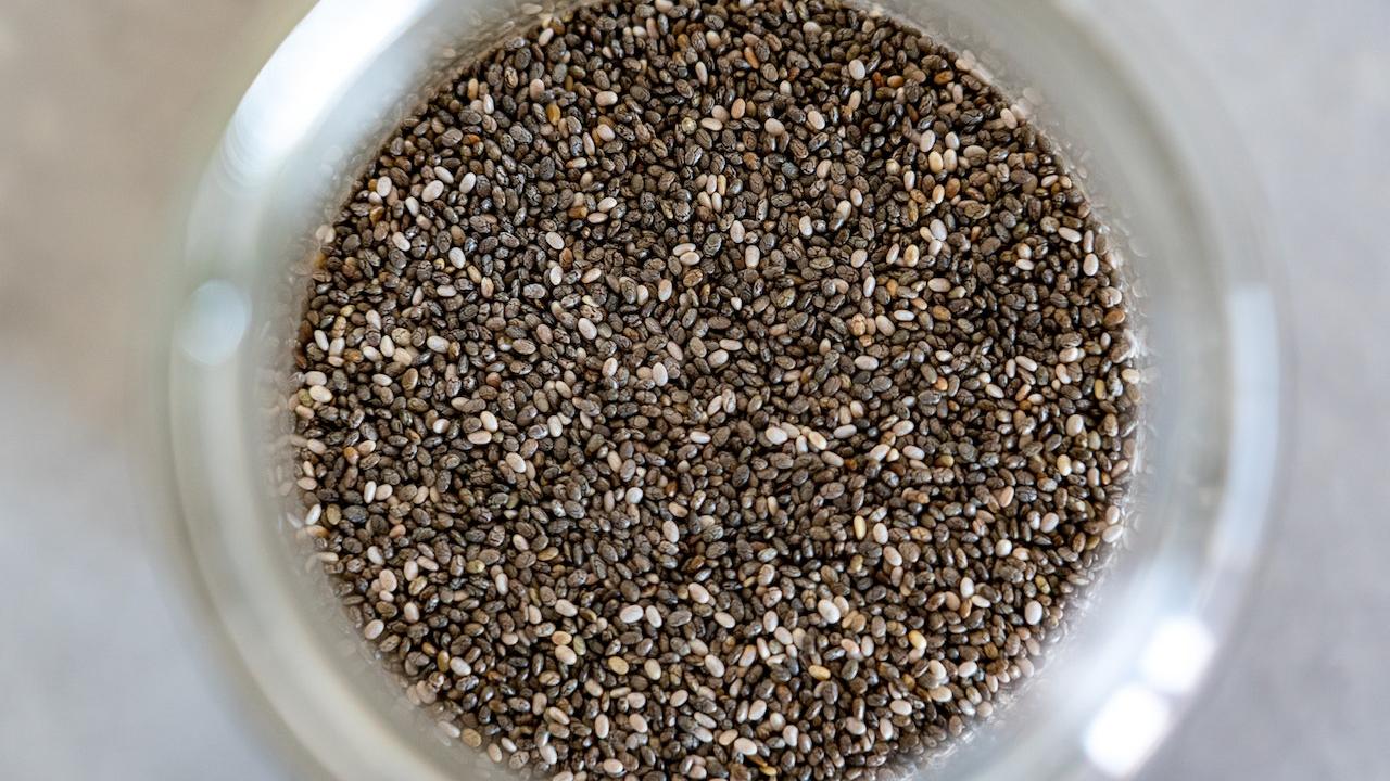 Crema con linaza y perejil 