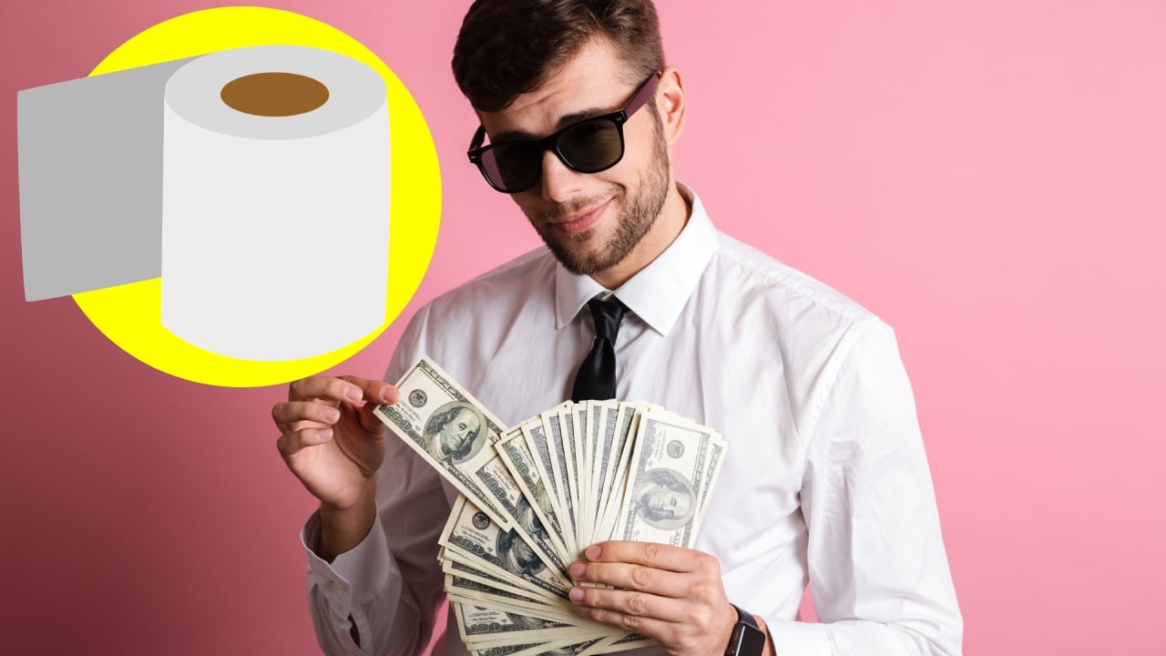 Papel higiénico que usan los ricos en México