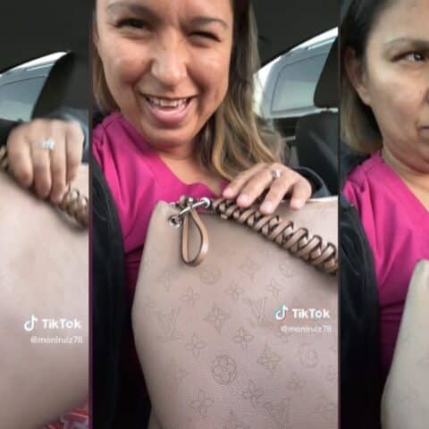 Trabajadora se queja de que su jefa le dio un bolso usado