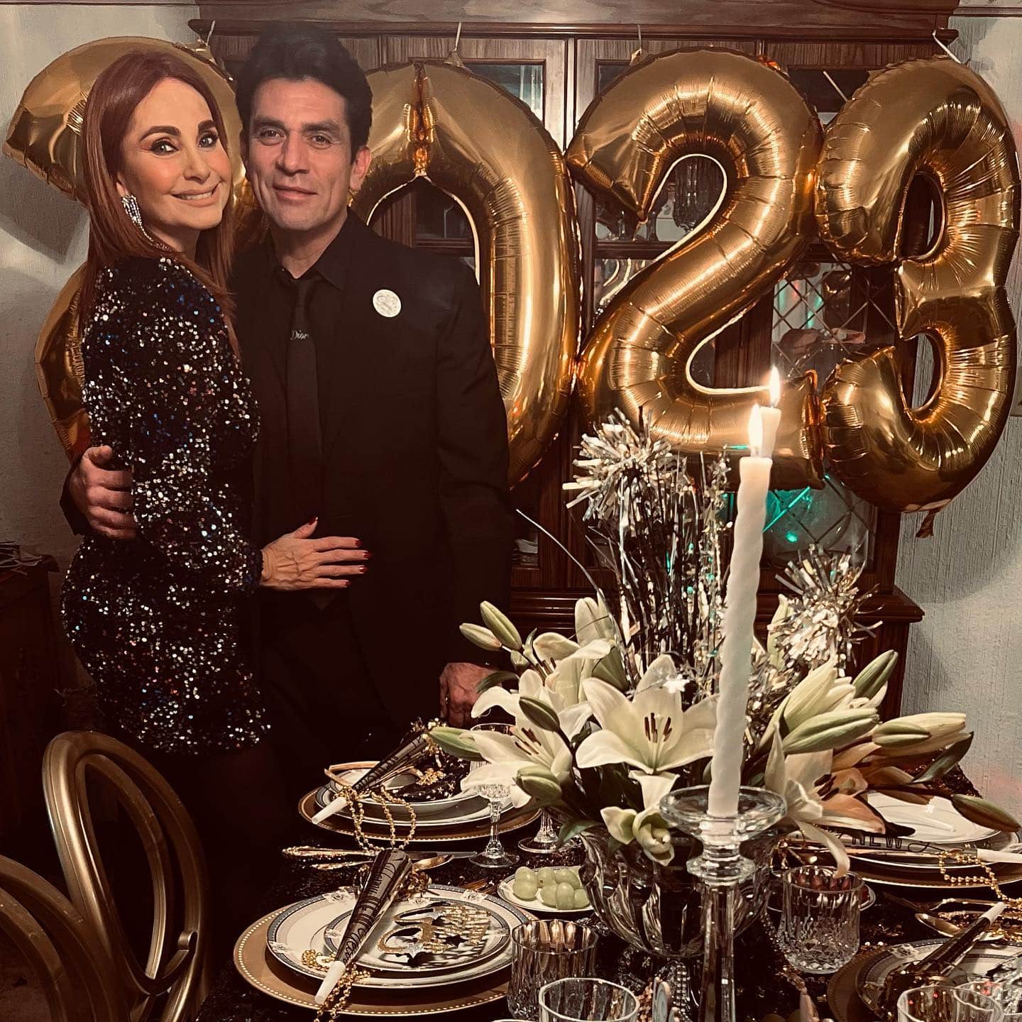 Cuquita Álvarez y Jorge Salinas