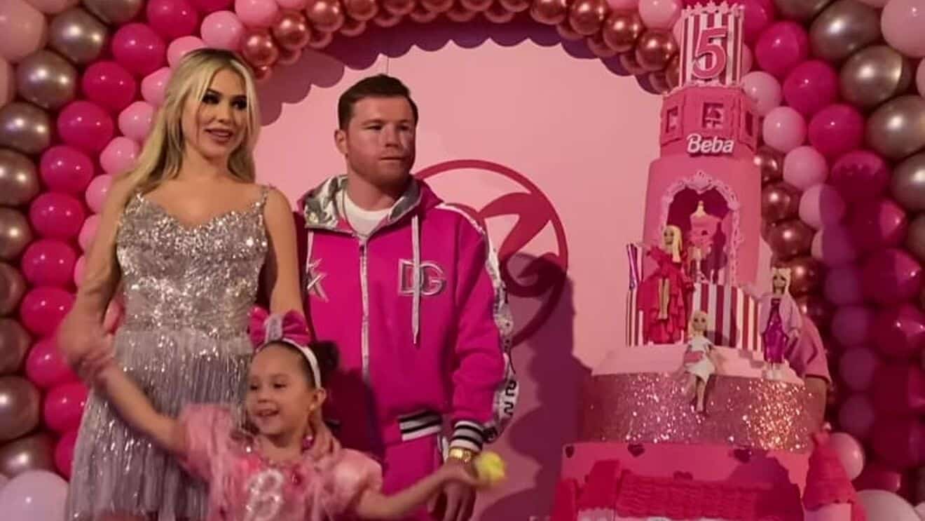 fiesta de la hija de Saúl "Canelo" Álvarez