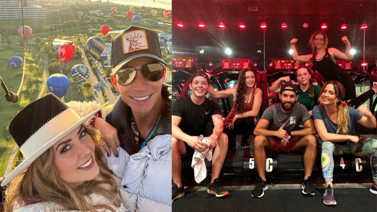 Gimnasio de Andrea Legarreta y Erik Rubín