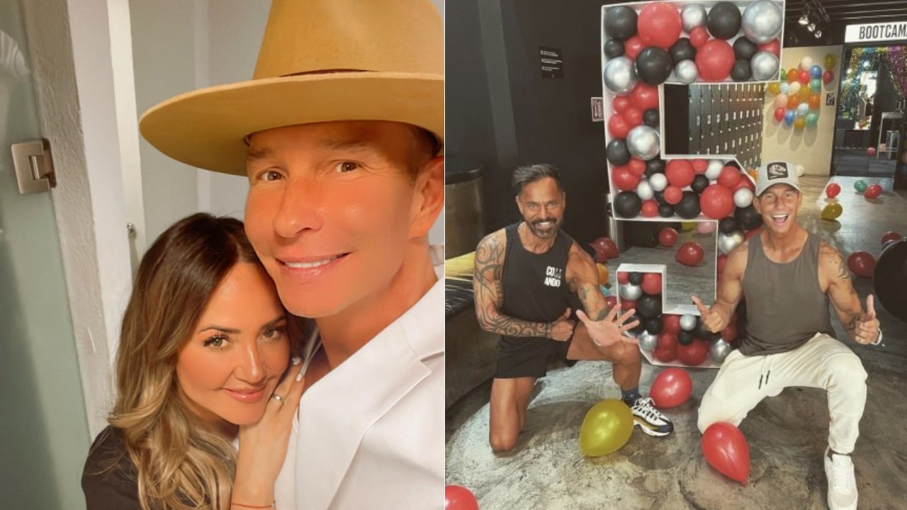 Gimnasio de Andrea Legarreta y Erik Rubín