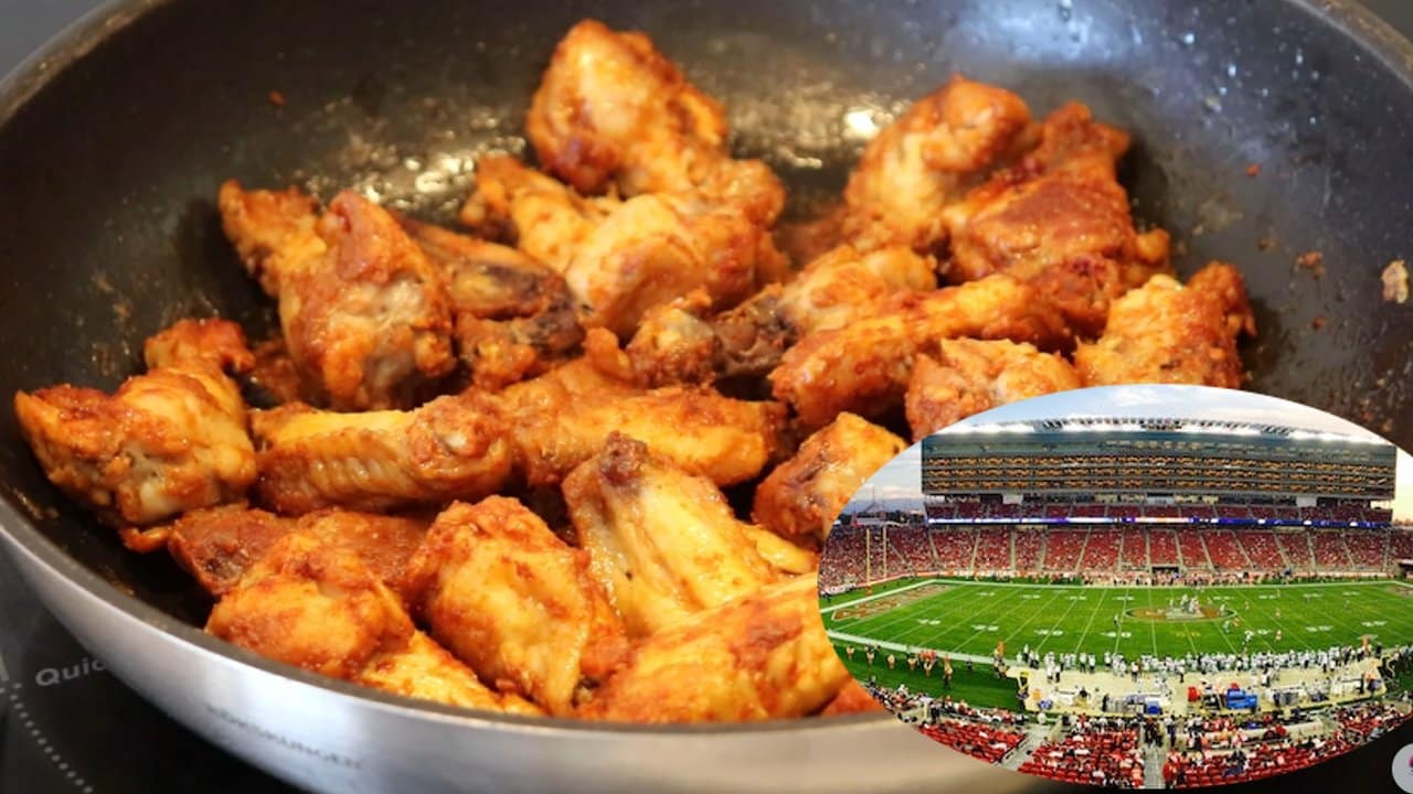 boneless y alitas en sartén