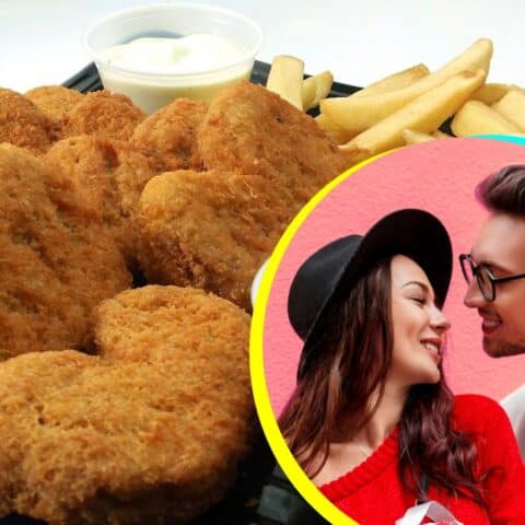 Cómo hacer nuggets de corazón