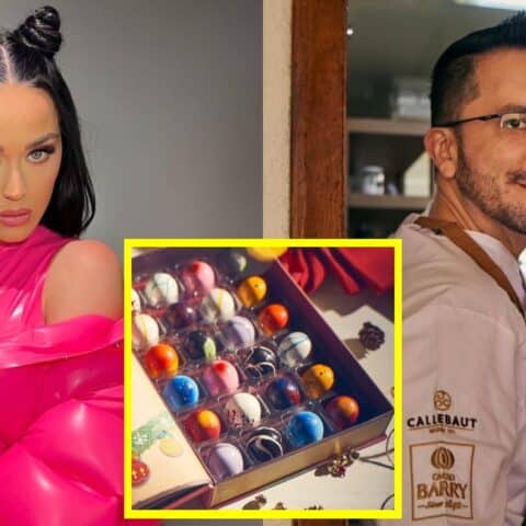 chef JoséRa le hizo chocolates a Katy Perry por su cumpleaños