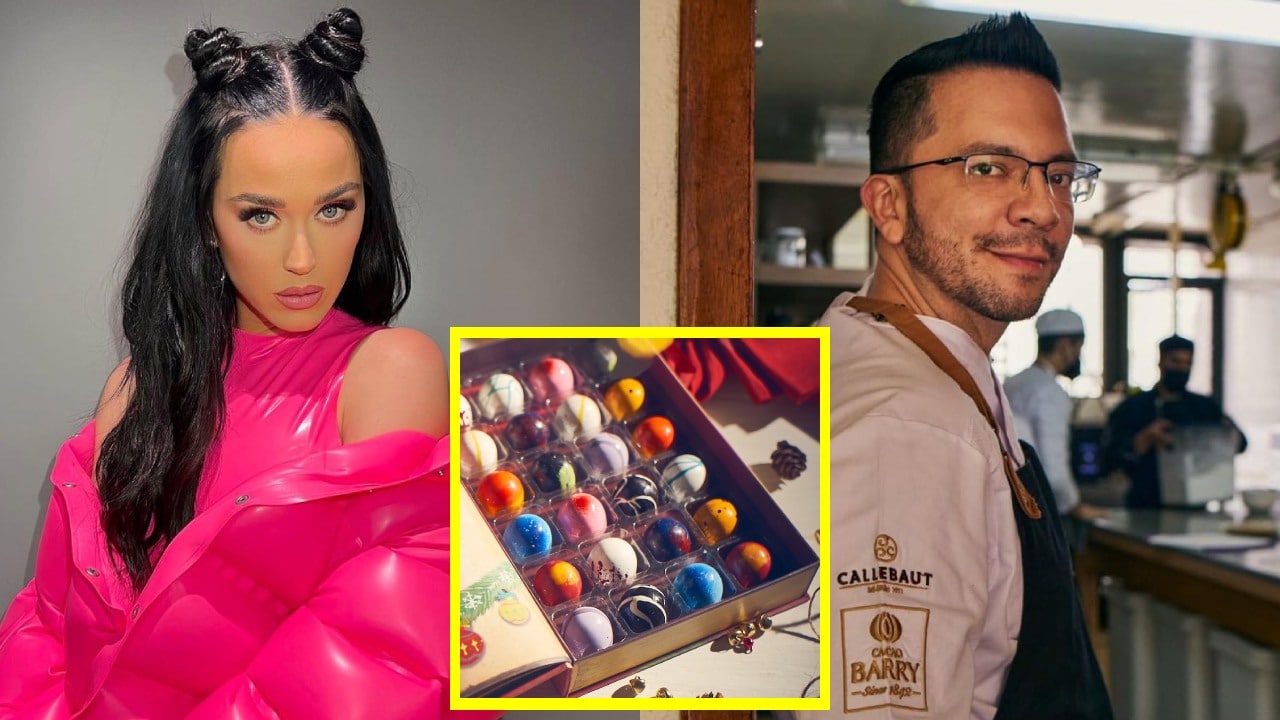 chef JoséRa le hizo chocolates a Katy Perry por su cumpleaños