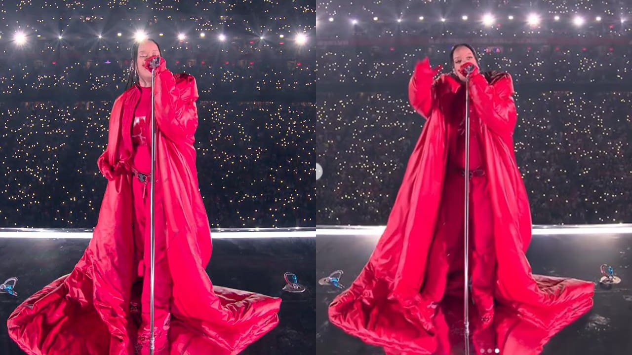 El mensaje oculto de Rihanna en el Super Bowl
