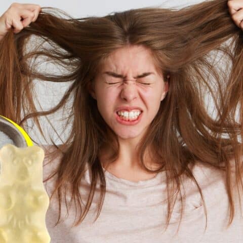 Grenetina para reparar el cabello dañado