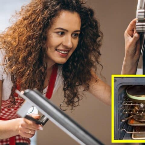 Guardar sartenes o bolsas de plástico en el horno es peligroso