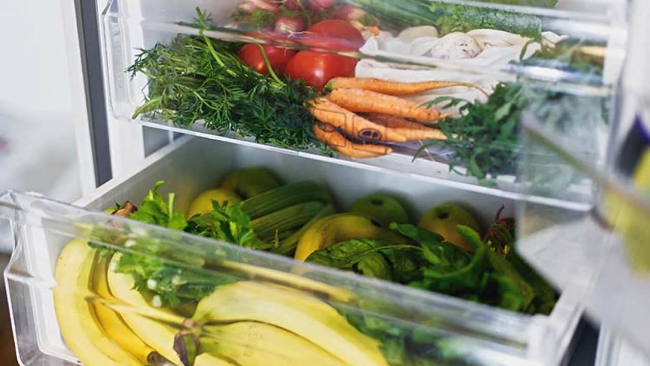 almacenar verduras y frutas en bolsas