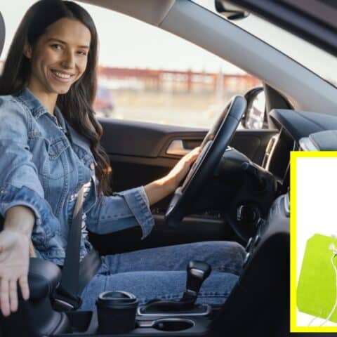 Poner una bolsita de té en el carro