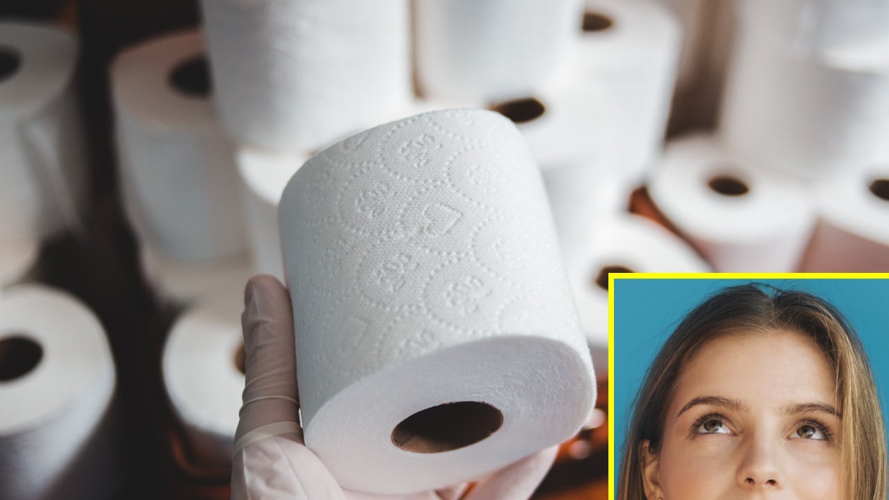Por qué el papel higiénico es blanco