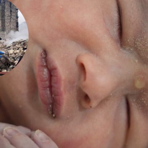 Recién nacida sobrevive al terremoto de Siria