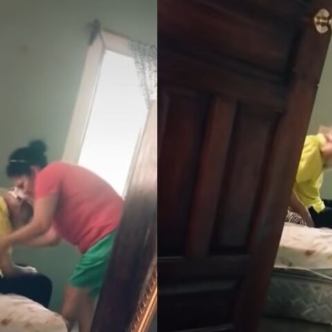 Su esposo la abandonó pero no dejó de cuidar a su suegro