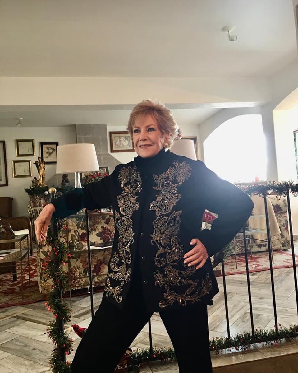 La decoración de la casa de Maxine Woodside es clásica