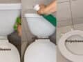 limpiar el inodoro