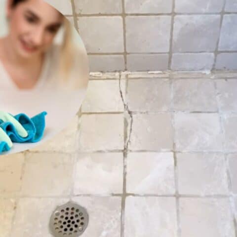 quitar el sarro del piso de la regadera