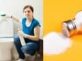 beneficios de poner sal en la taza del baño