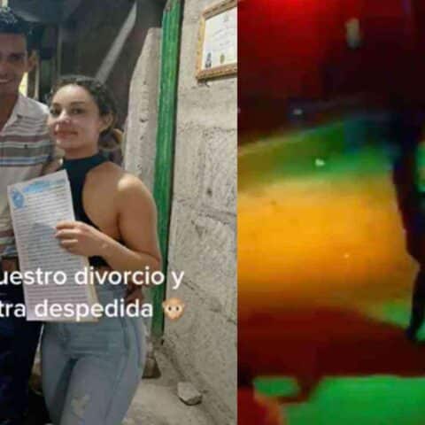 pareja firma su divorcio de manera sana