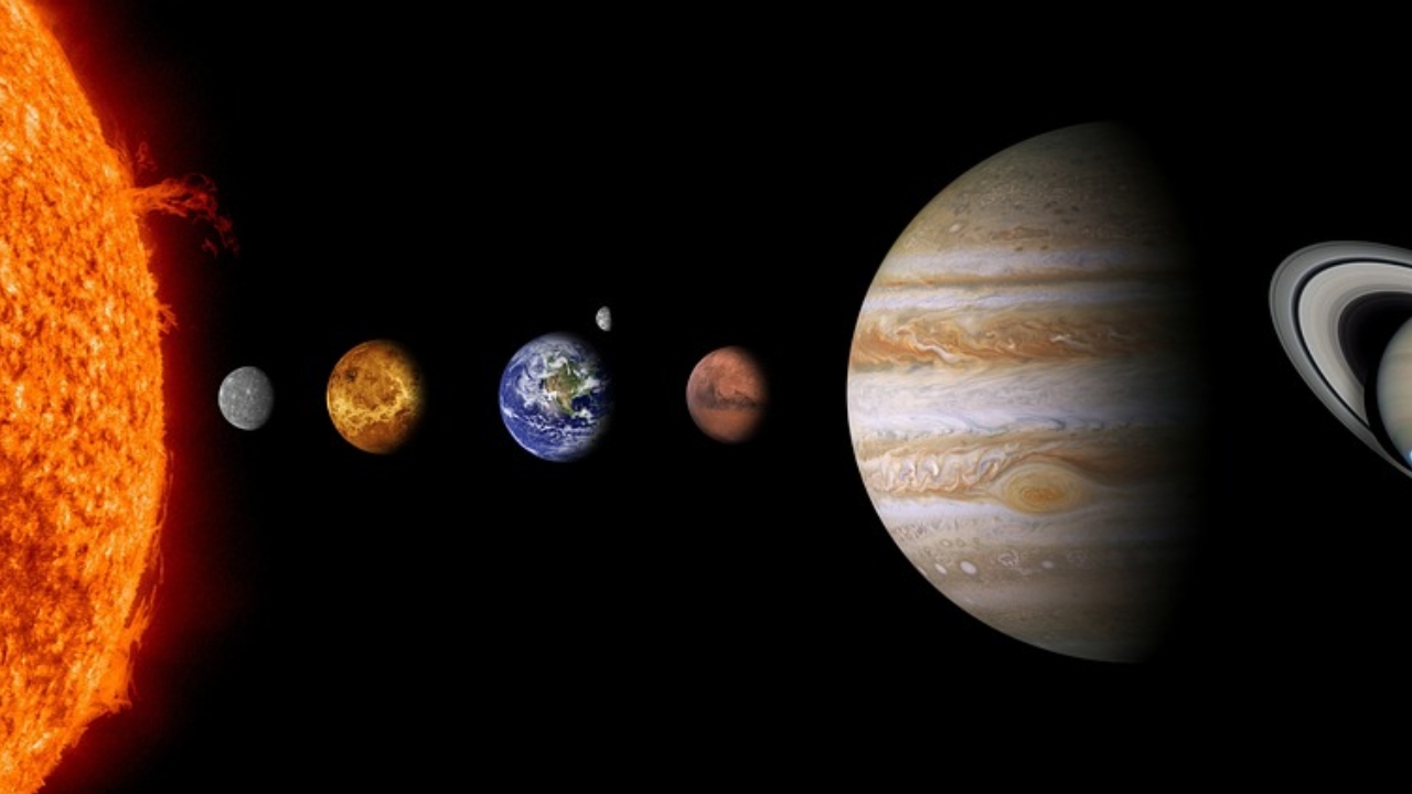 Alineación de 5 planetas