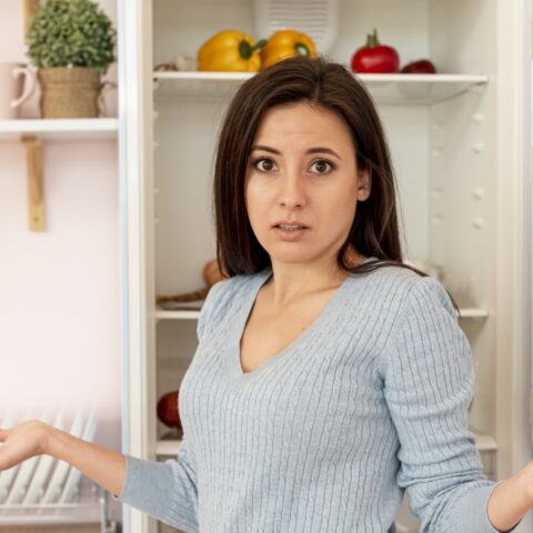 El botón en el refrigerador para evitar malos olores