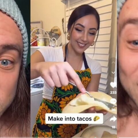 Estadounidense se burla de mexicanos por comer tacos