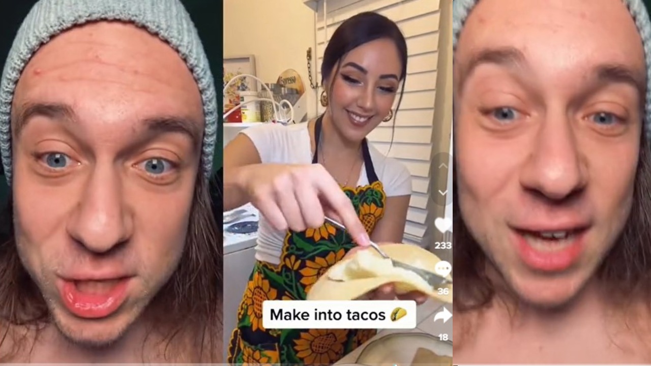 Estadounidense se burla de mexicanos por comer tacos