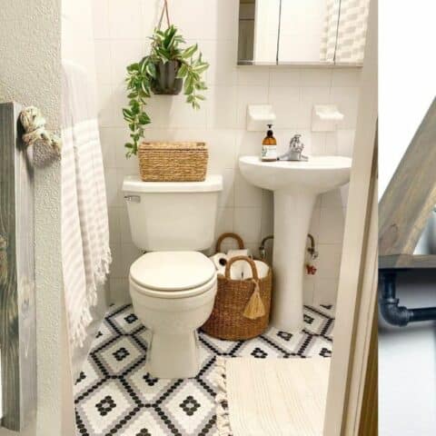 Ideas para acomodar el papel higiénico