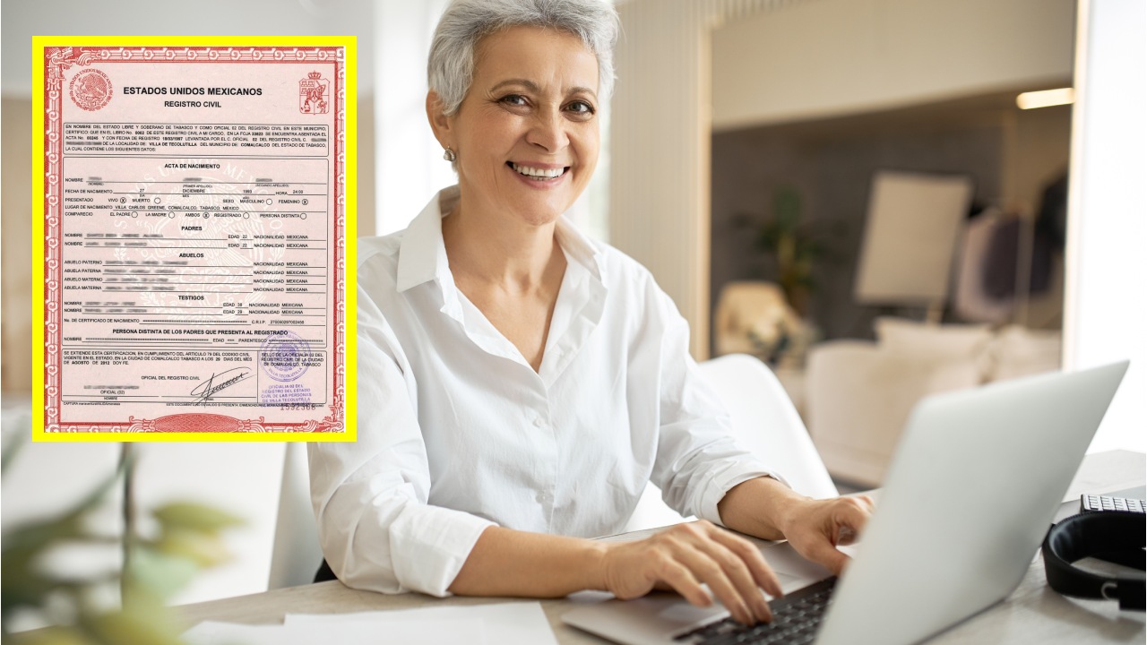 imprimir un acta de nacimiento certificada desde casa